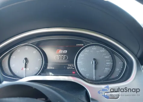 2013 Audi S8 4.0T из США, поврежденный, VIN WAUD2AFD1DN031887